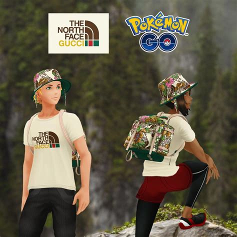 gucci pokemon go|pokemon Gucci north face.